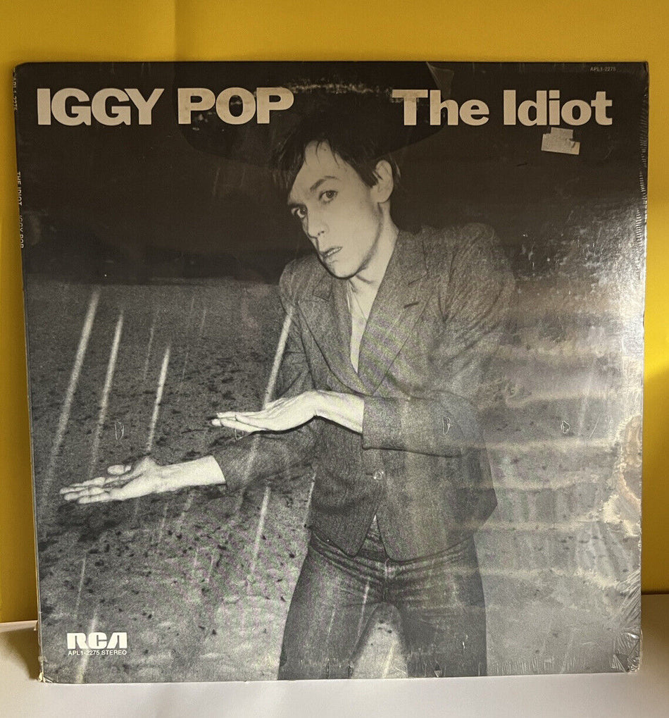 Sealed Vinyl Record Iggy Pop LP The Idiot 1977 APL1-2275 Original 1977 RCA