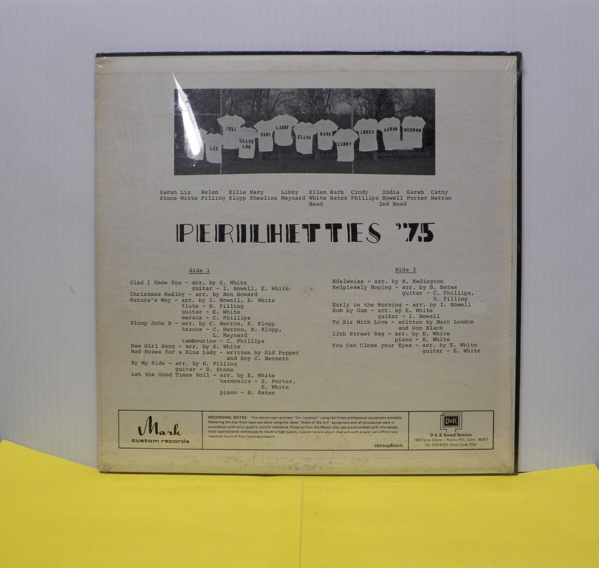 Sealed 12" LP Perilhettes Perilhettes '75/Good Times 1975 Mark Records