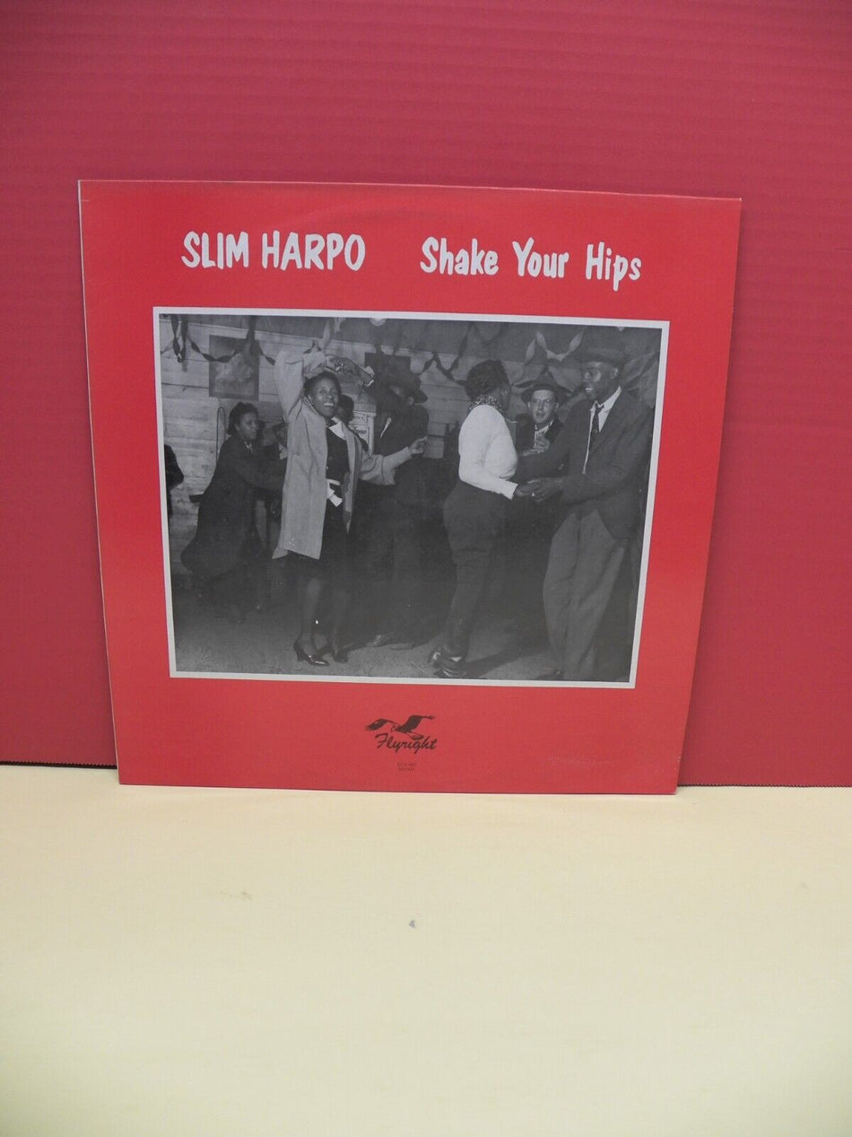 12" LP EX Slim Harpo Shake Your Hips 1983 Flyright Mono Remastered UK Import