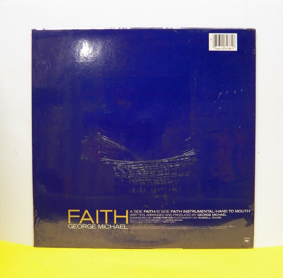 12" Single NM- George Michael Faith 1987 Columbia 44-07478