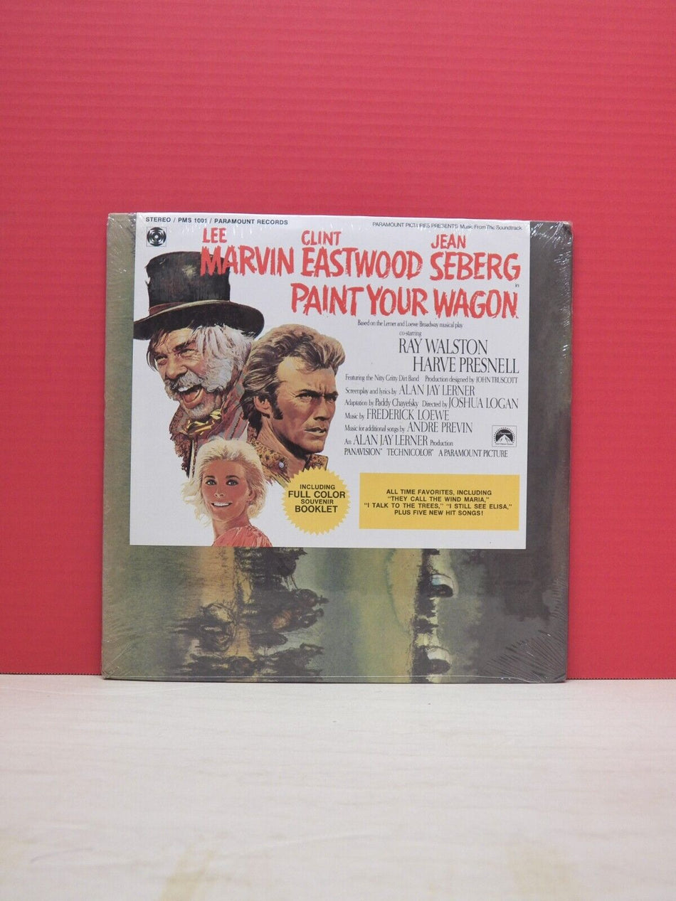 Sealed 12" LP Paint Your Wagon: Soundtrack 1969 Paramount Records PMS 1001