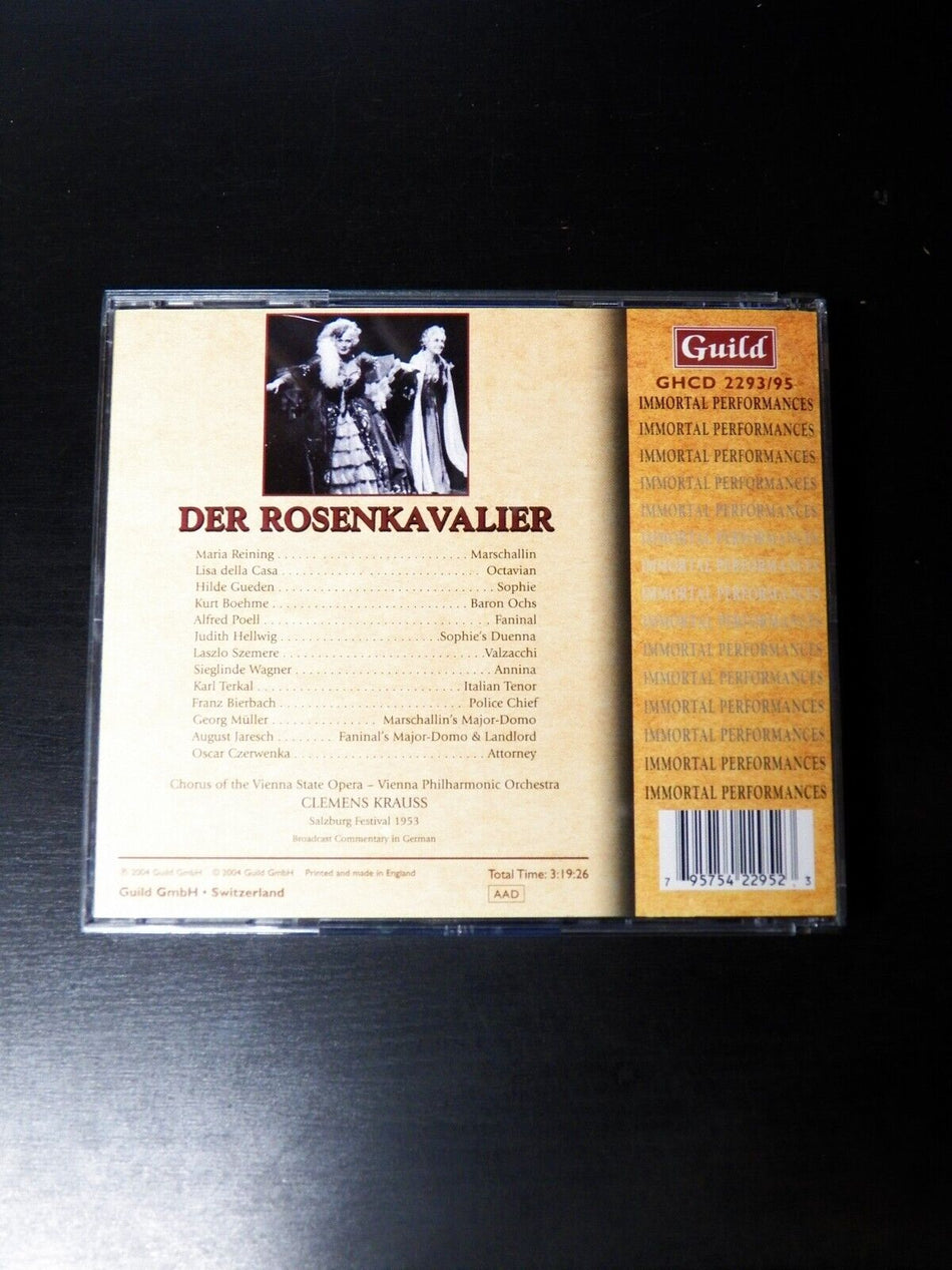 3xCD Richard Strauss Der Rosenkavalier 2004 Guild Import GHCD 2293/95