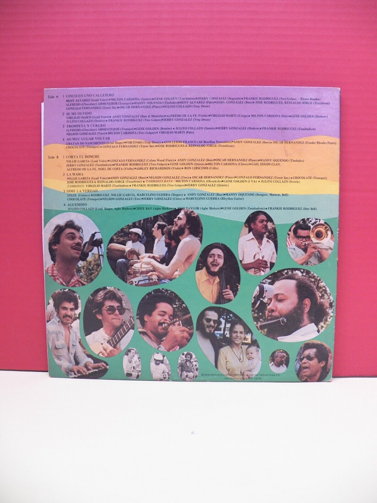 12"LP EX Grupo Folklorico Y Experimental Nuevayorquino Lo Dice Todo 1976 Salsoul