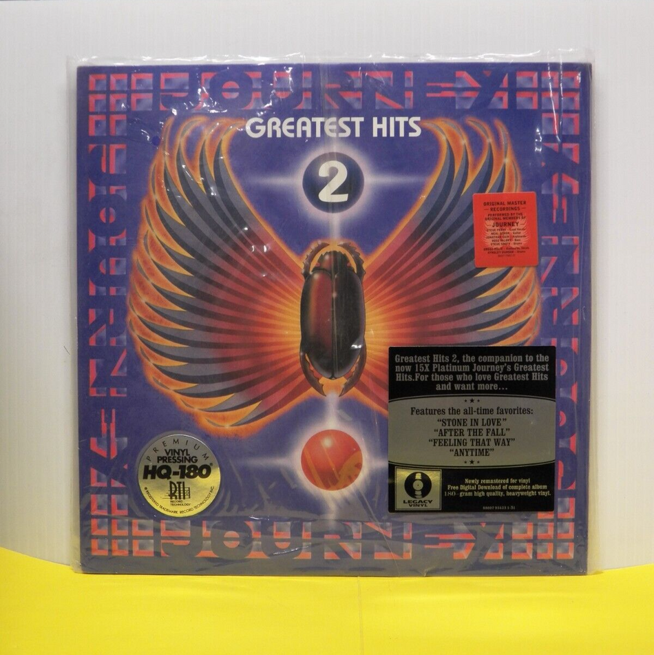 12" 2xLP M- Journey Greatest Hits 2 2011 Columbia/Legacy Remastered 180G Promo