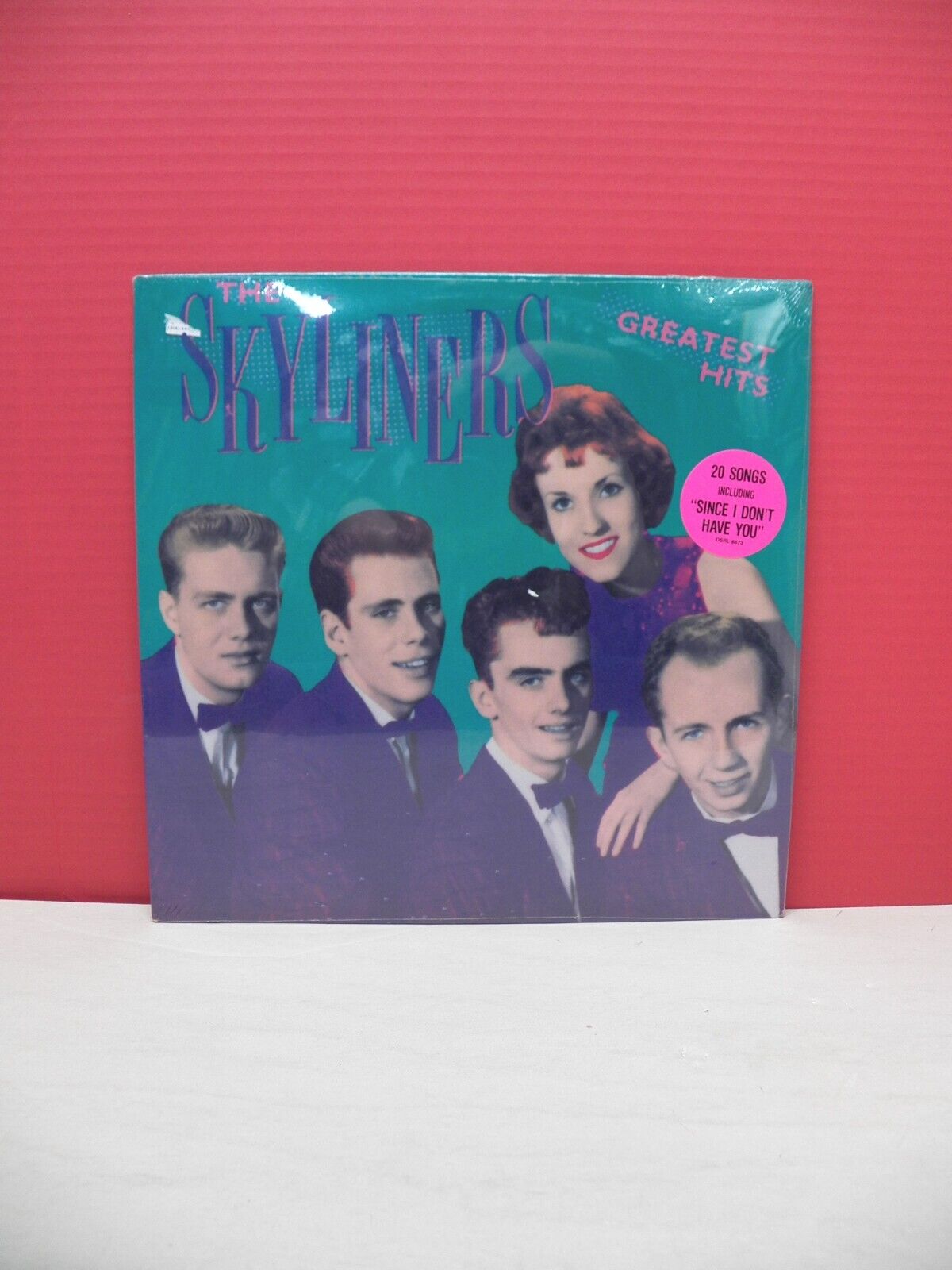 Sealed 12" LP The Skyliners Greatest Hits 1987 Original Sound LPS 8875/OSRL 8873