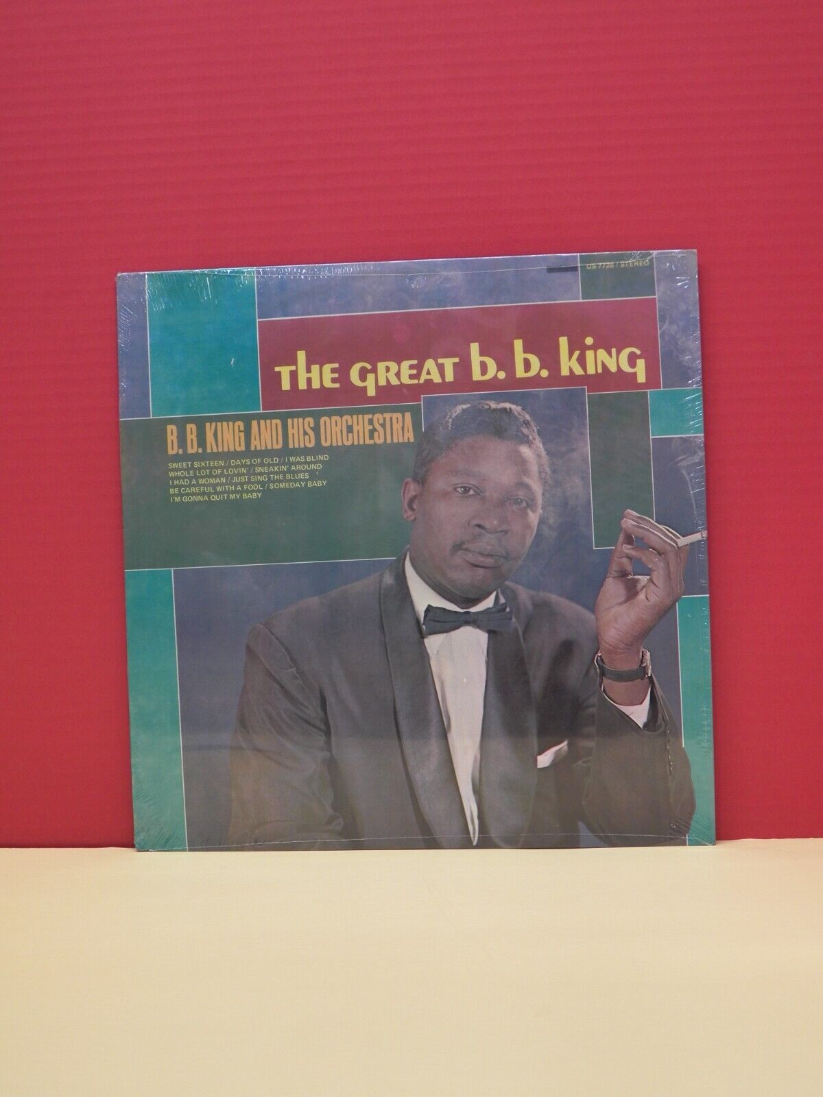 Sealed 12" LP B.B. King And His Orchestra The Great B.B. King United Reissue