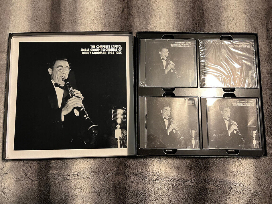 NM Mosaic 4 CD Box Set  Benny Goodman The Complete Capital Small Group Recording