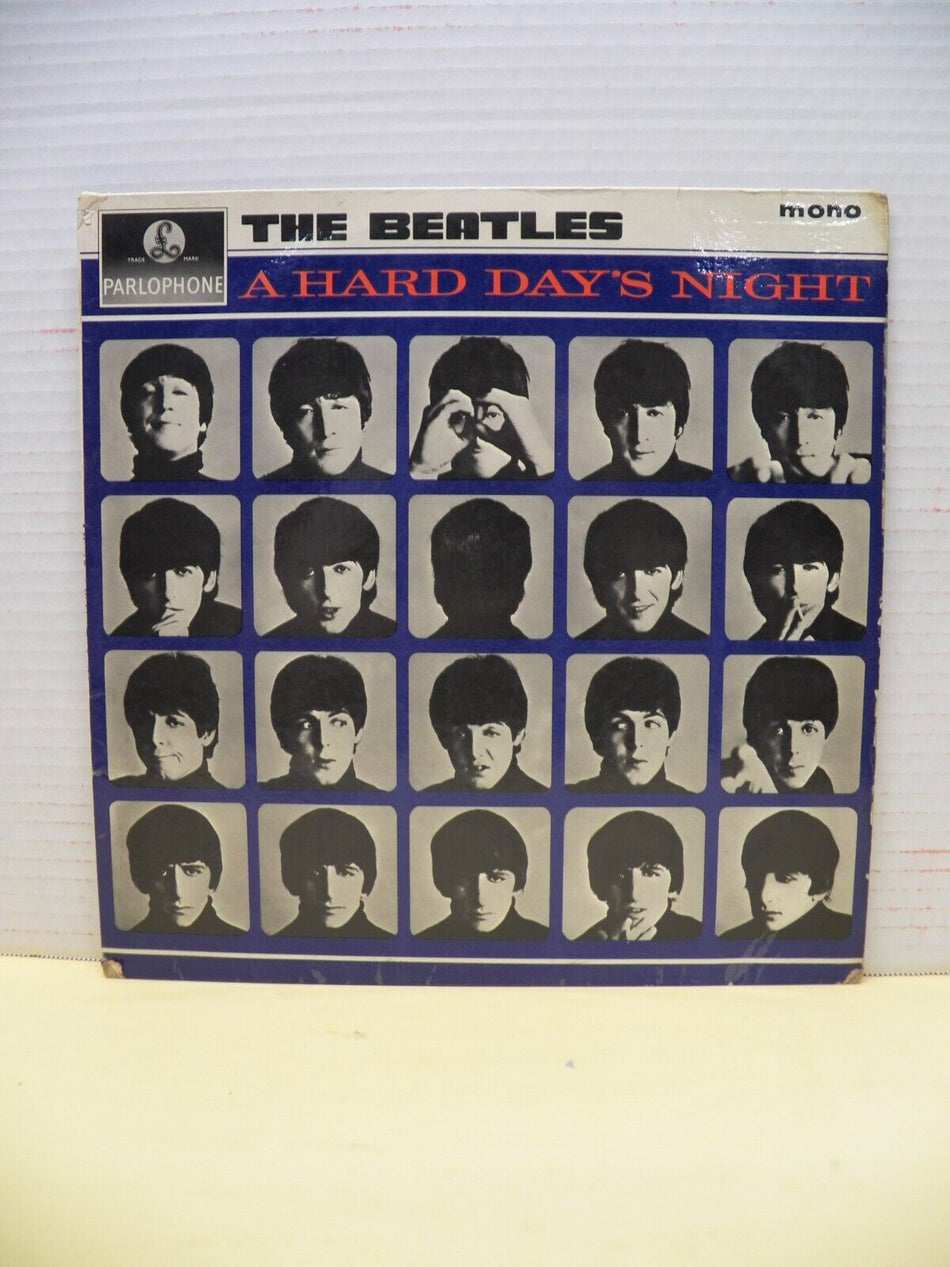 12" LP EX The Beatles A Hard Day's Night 1964 Mono Ernest J. Day Cover UK Import