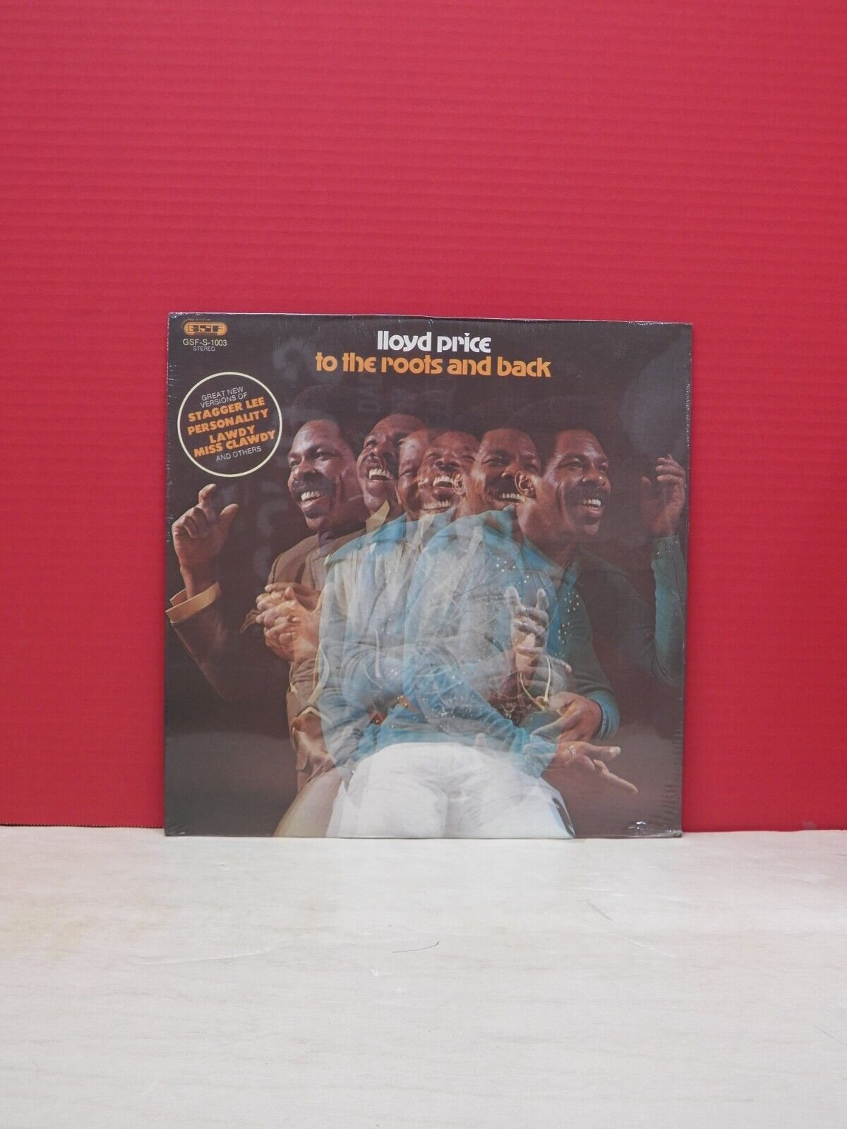 Sealed 12" LP Lloyd Price To The Roots And Back 1972 GSF Stereo GSF-S-1003