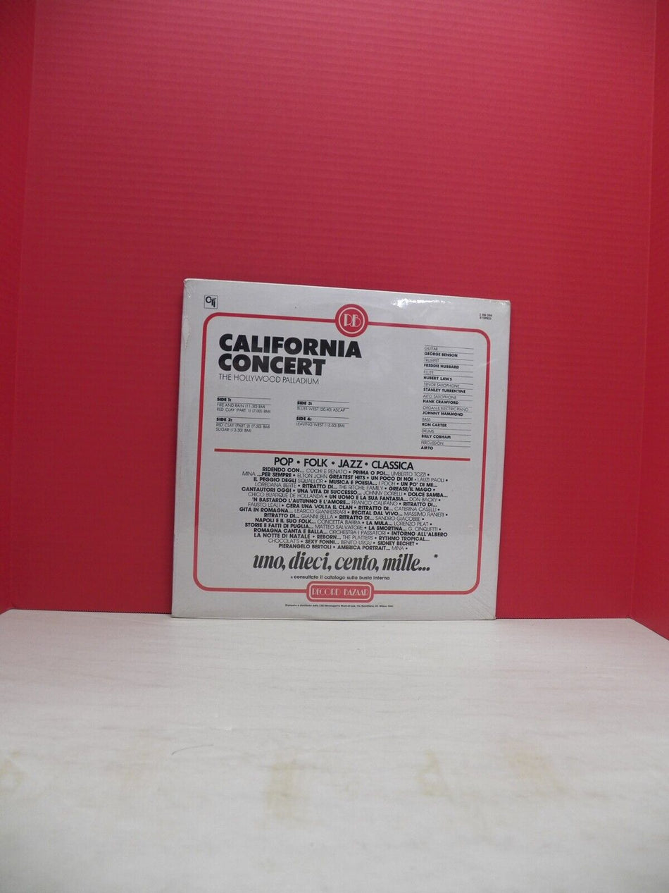 Sealed 12" 2xLP California Concert - The Hollywood Palladium 1980 Italy Import