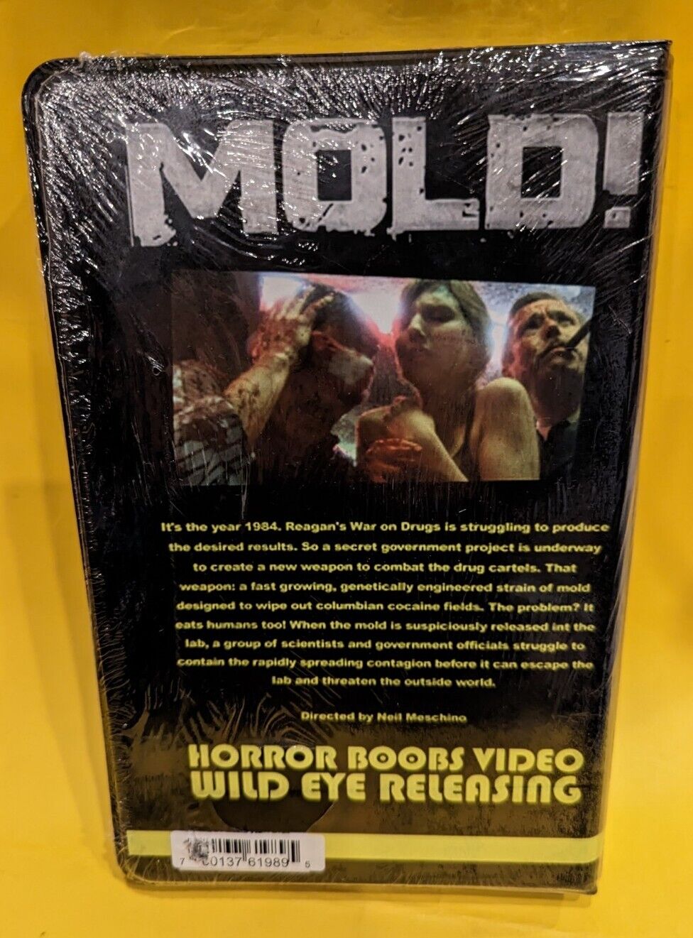 Rare Sealed New VHS Mold ! Wild Eye Horror Boobs Video Clamshell Rare Sealed New VHS Mold ! Wild Eye Horror Boobs Video Clamshell