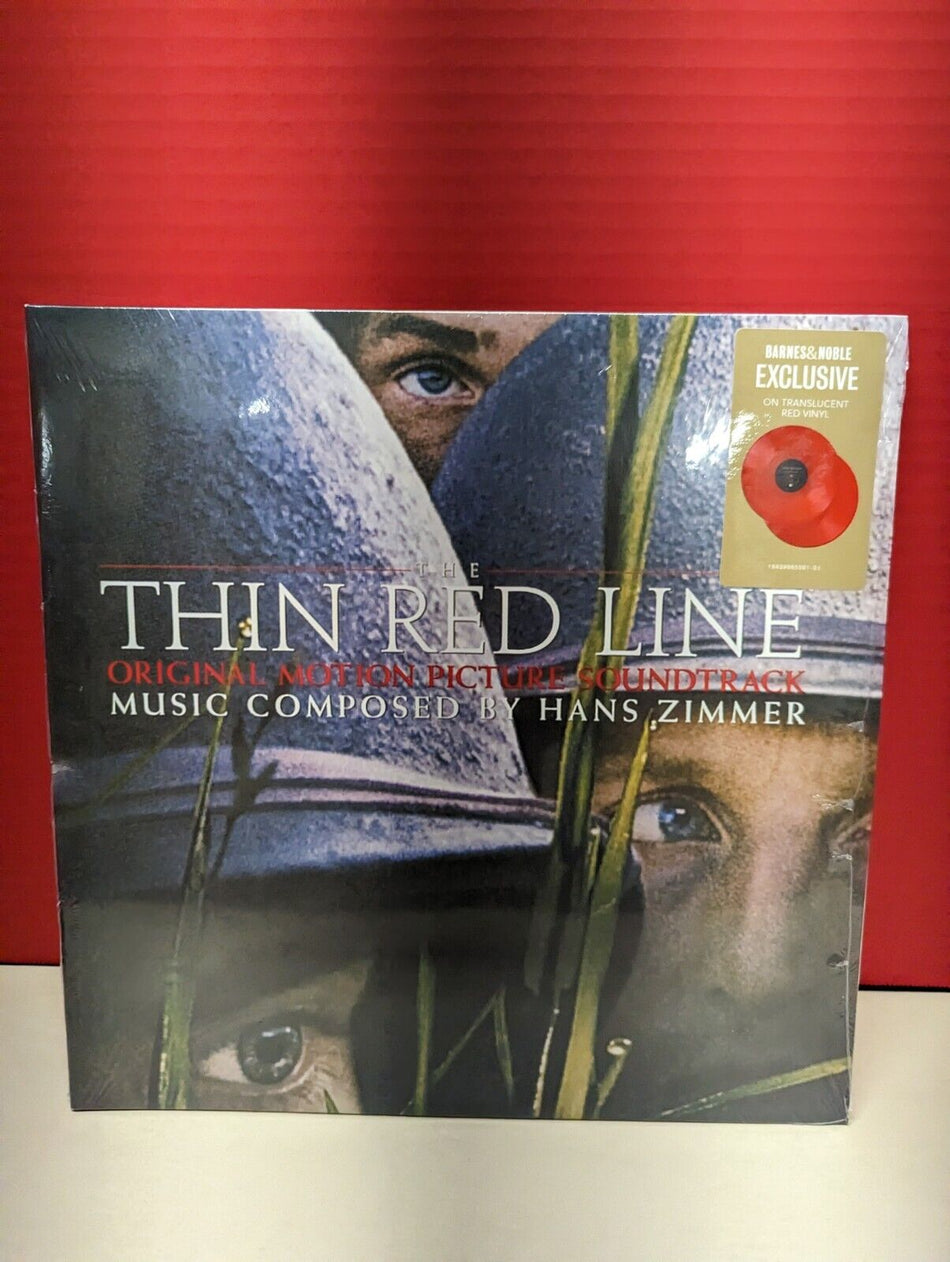 Sealed 12" 2xLP Hans Zimmer The Thin Red Line (Soundtrack) 2022 Sony Red Vinyl