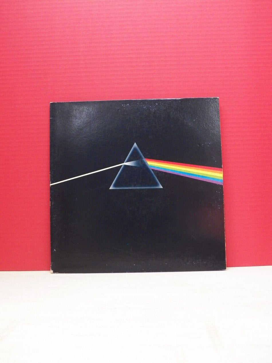 12" LP EX Pink Floyd The Dark Side Of The Moon 1975 Harvest Reissue No Poster