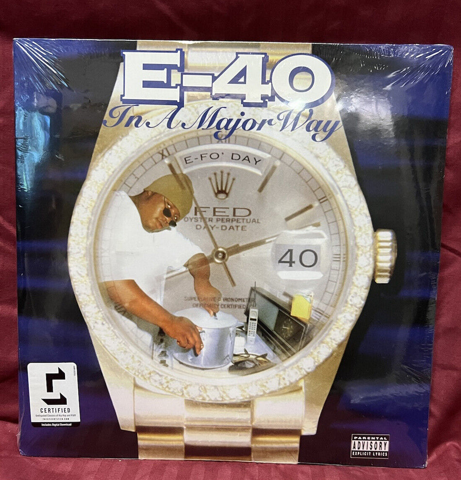 Rare Sealed Vinyl Record E-40 In a Mayor Way 2017 2lp