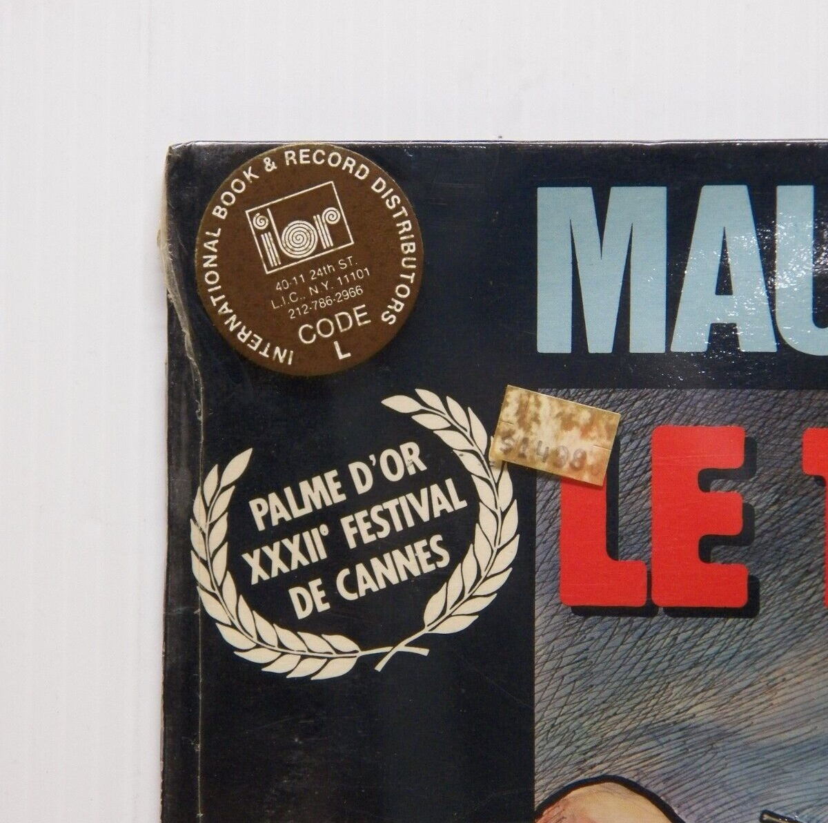 Sealed 12" LP Maurice Jarre Le Tambour 1979 IF Records Import ZL 37337