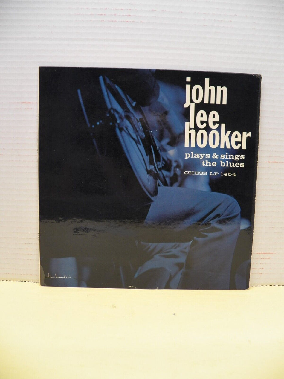 12" LP VG+ John Lee Hooker Plays & Sings The Blues 1961 Chess Mono LP 1454