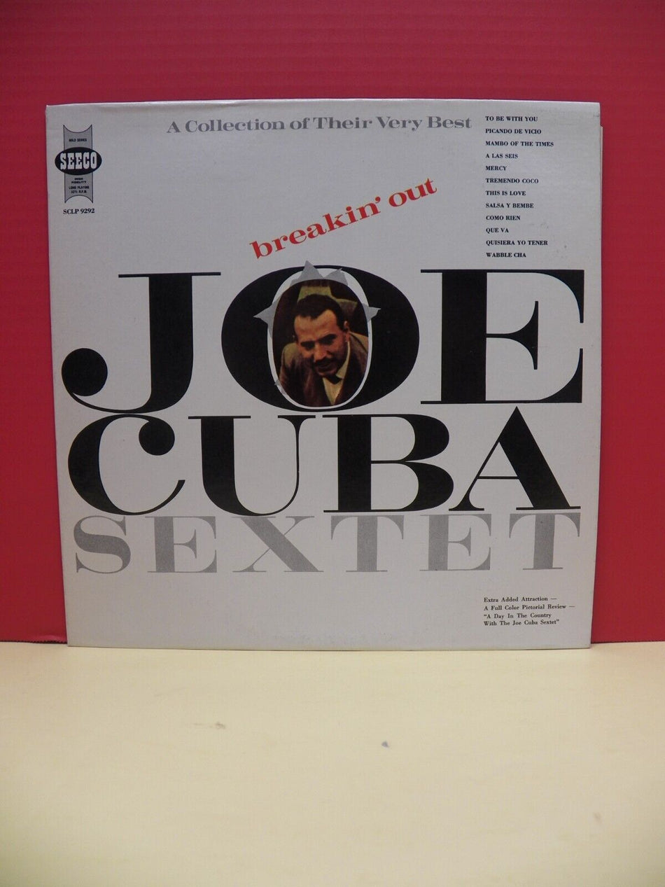 12" LP VG++/EX Joe Cuba Sextet Breakin' Out Seeco Reissue Stereo SCLP 9292