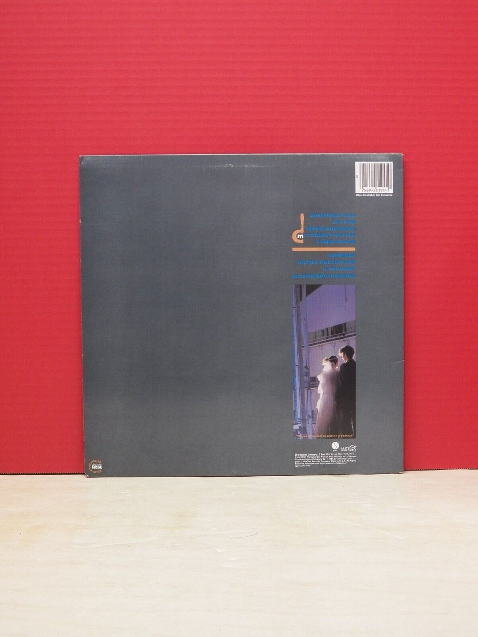 12" LP VG++/EX Depeche Mode Some Great Reward 1984 Sire 9 25194-1