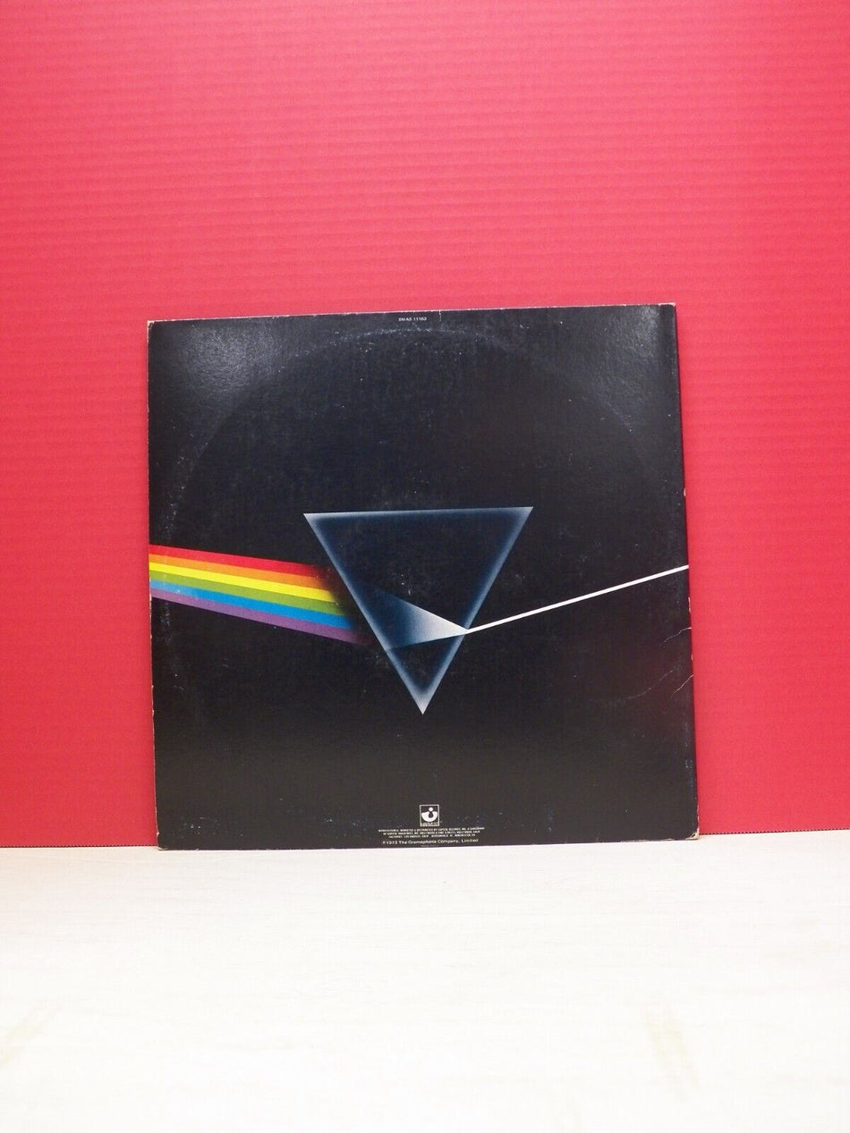 12" LP EX Pink Floyd The Dark Side Of The Moon 1975 Harvest Reissue No Poster