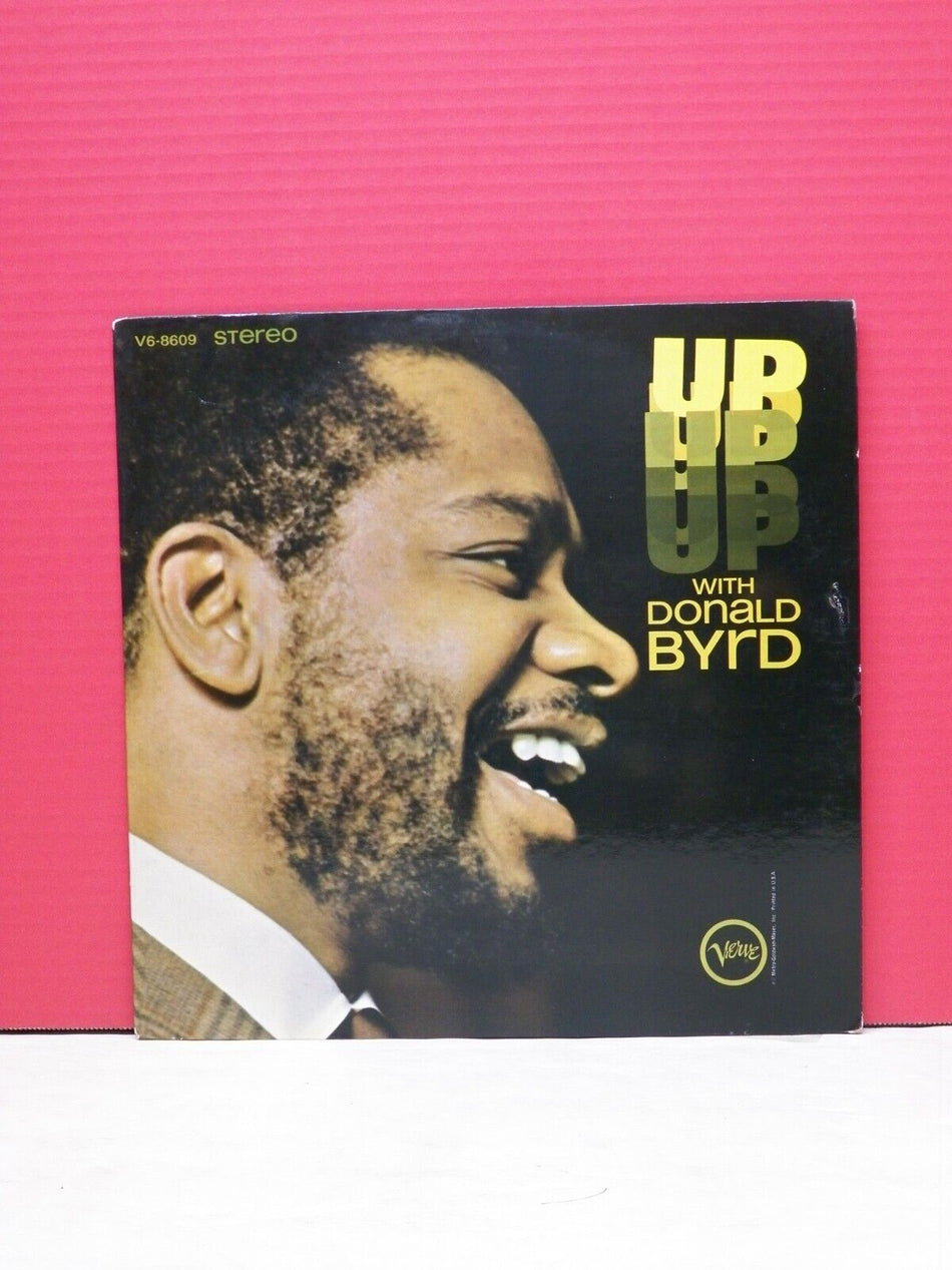 12" LP VG+ Donald Byrd Up With Donald Byrd 1965 Verve Stereo V6-8609