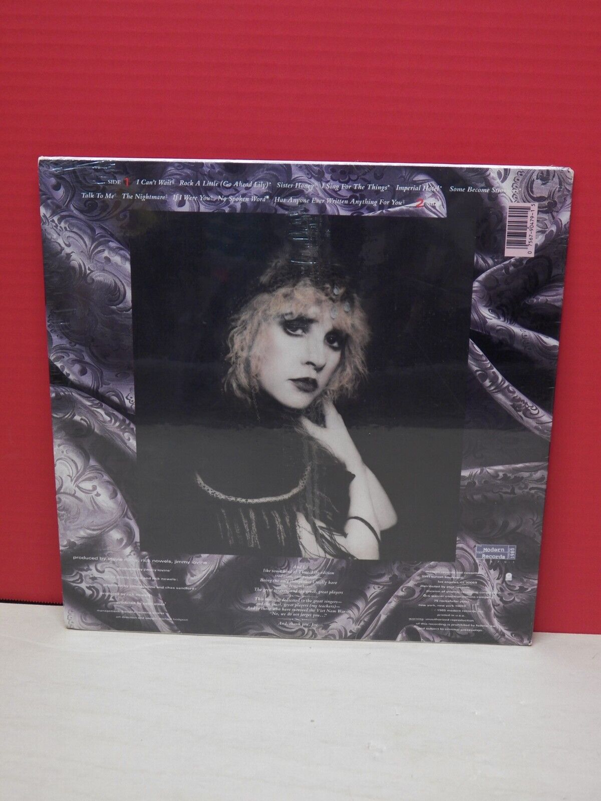 Sealed 12" LP Stevie Nicks Rock A Little 1985 Modern Records 7 90479-1-E