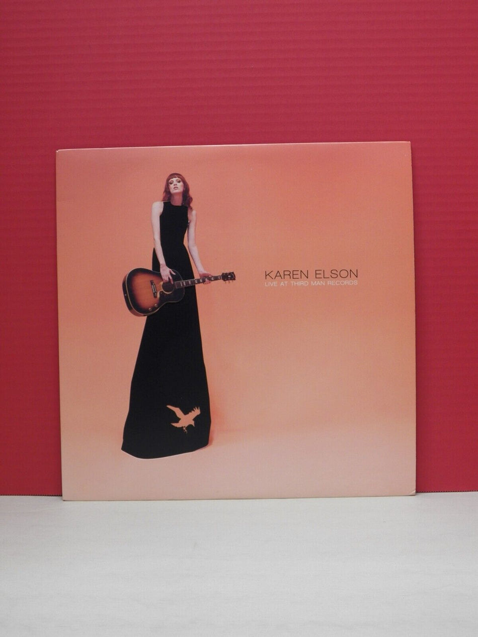 12" LP M- Karen Elson Live At Third Man Records 2012 Third Man Ltd Ed Colored