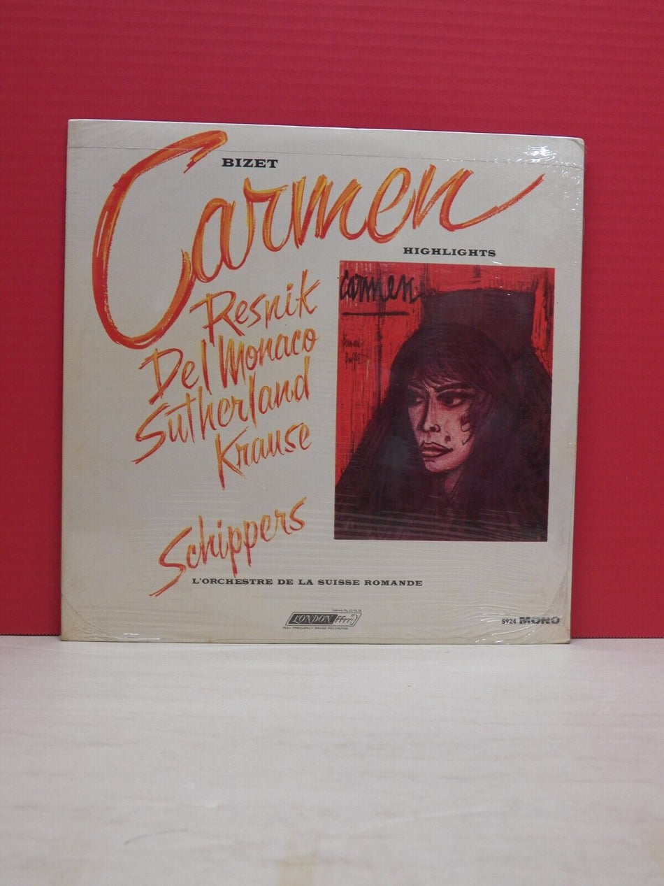 12" LP L'Orchestre De La Suisse Romande Bizet Carmen Highlights 1965 London Mono