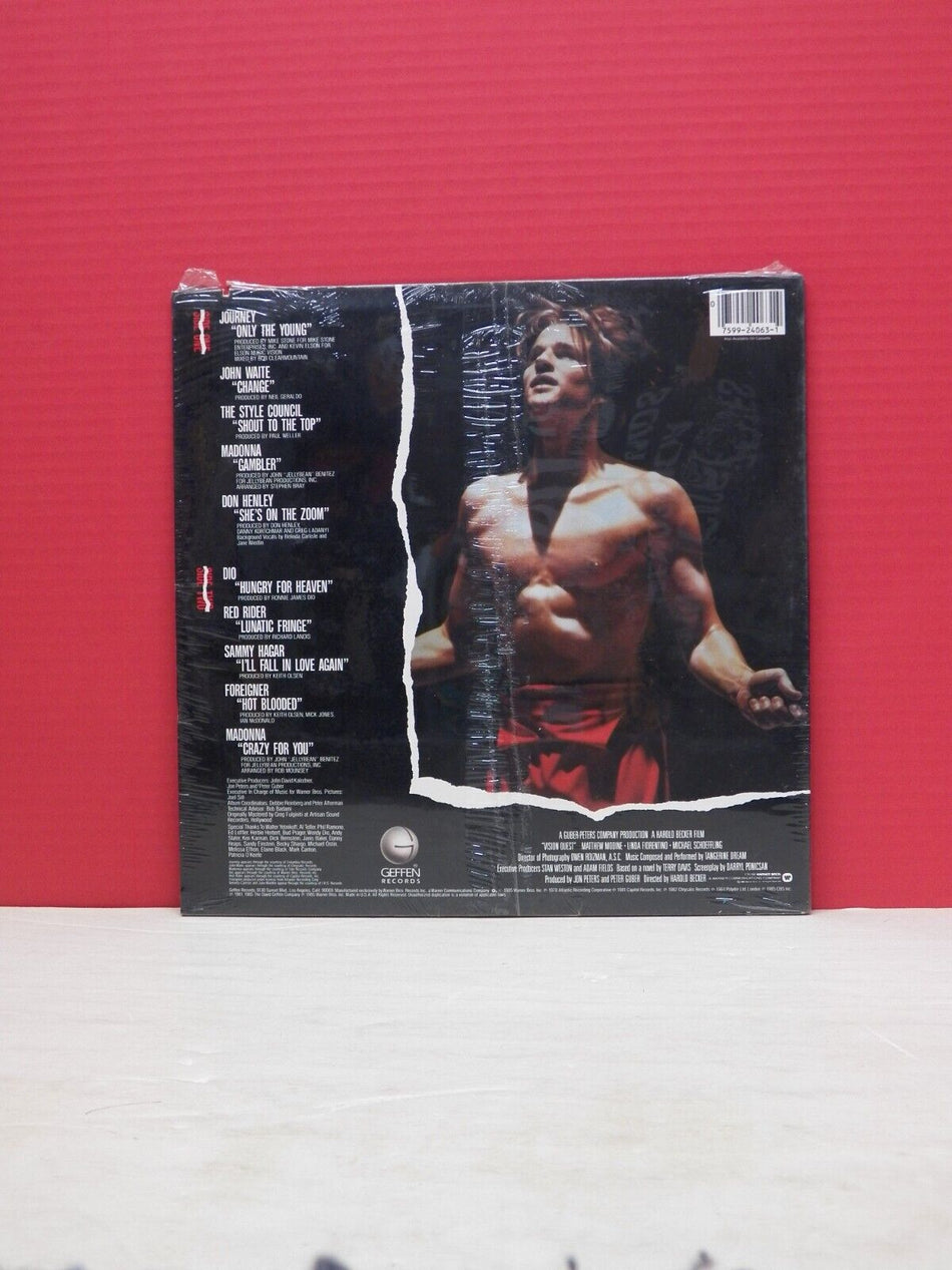 Sealed 12" LP Vision Quest (Original Sound Track) 1985 Geffen GHS 24063 E