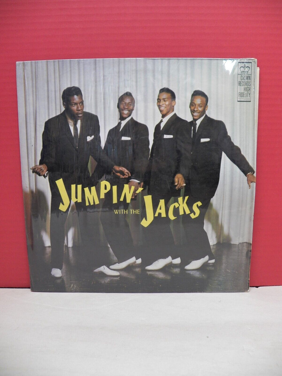 12" LP VG+ The Jacks Jumpin' With The Jacks Crown Records Reissue Hi-Fi CLP 5021