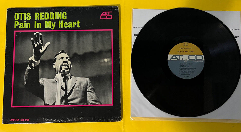 VG ++ LP Vinyl Record OTIS REDDING Pain In My Heart ATCO 33-161 First Press 1964