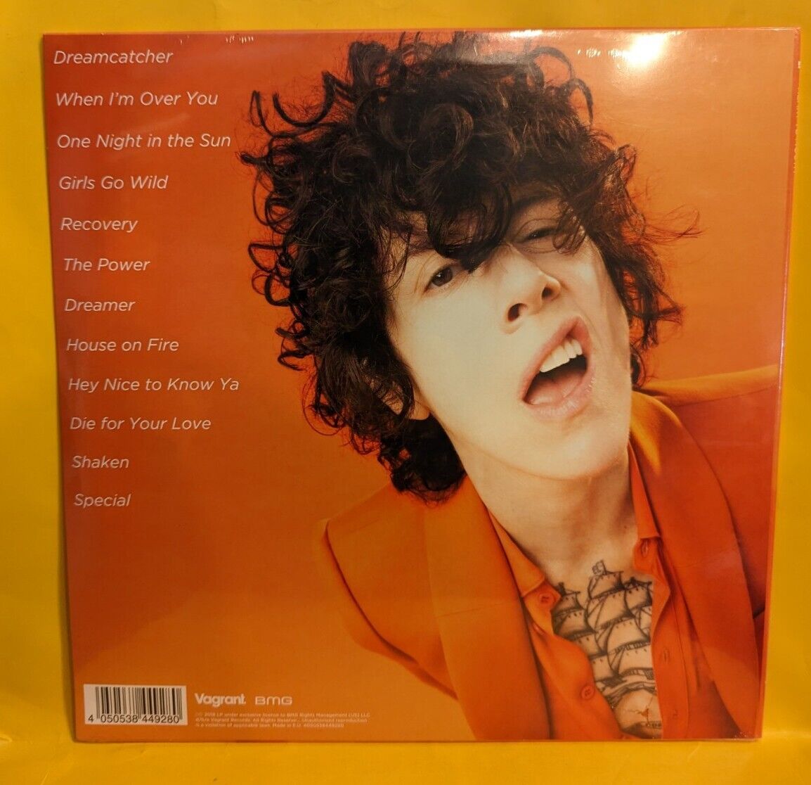 Rare Sealed Vinyl Record LP Heart to Mouth Orange Vinyl VINYL LP NEW+