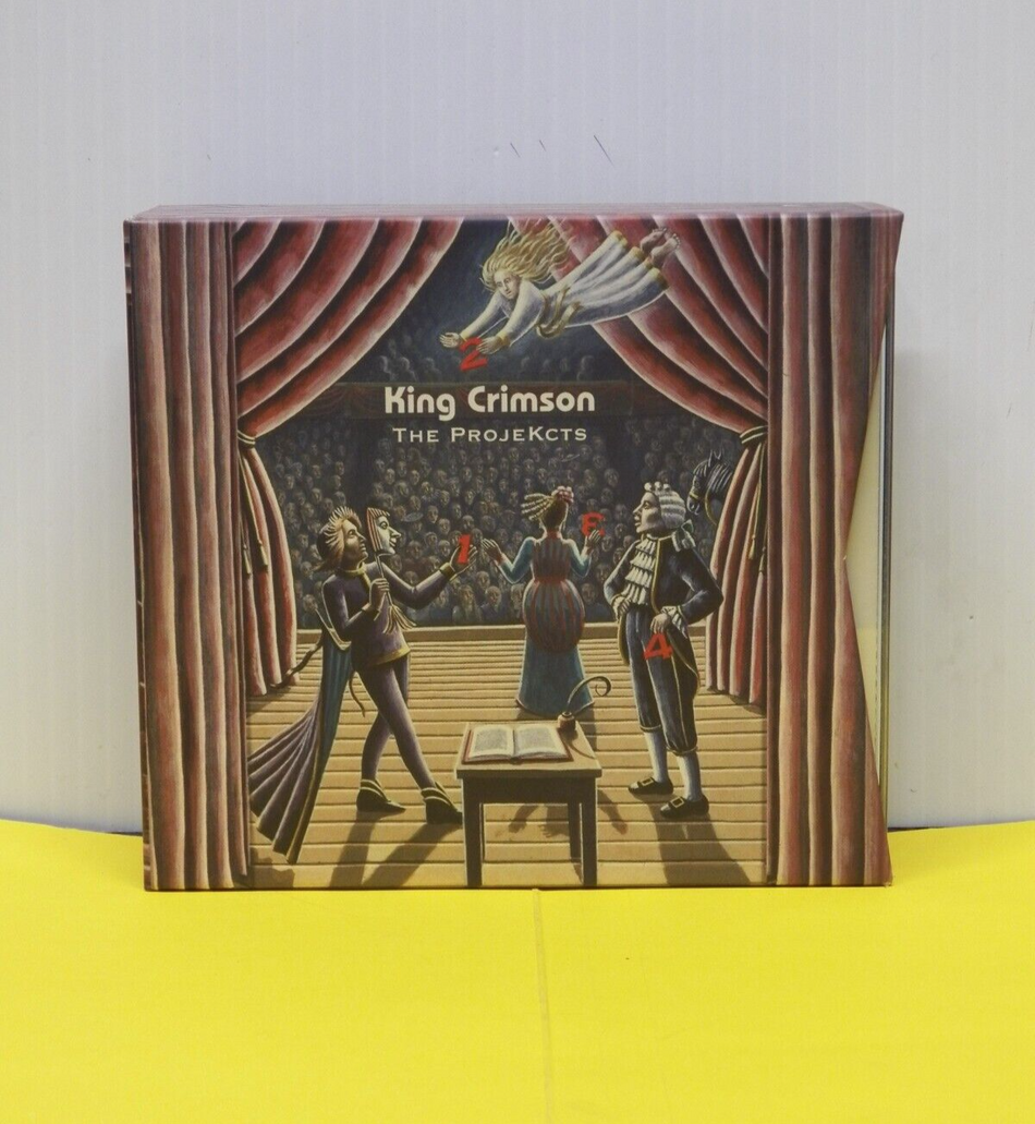 4xCD Box Set King Crimson The ProjeKcts 1999 Discipline Global Mobile Enhanced