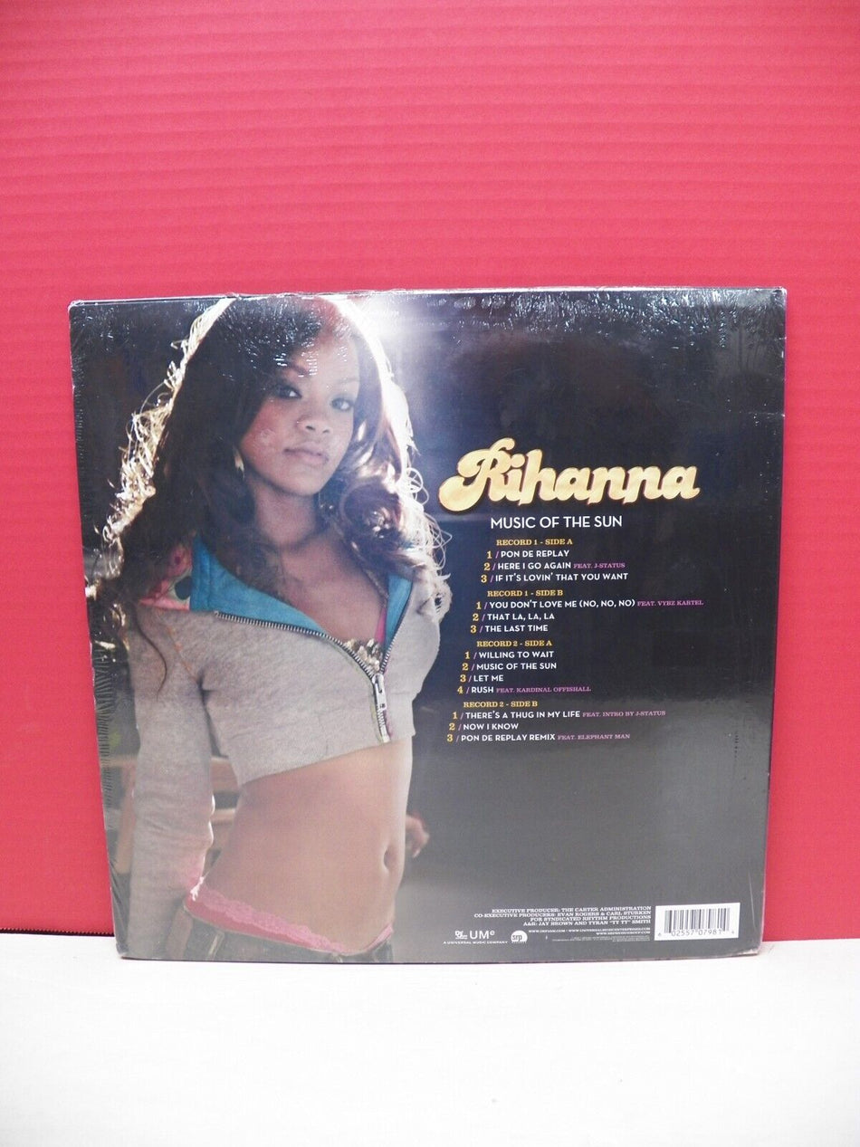 Sealed 12" 2xLP Rihanna Music Of The Sun 2017 Def Jam Reissue B0025454-01