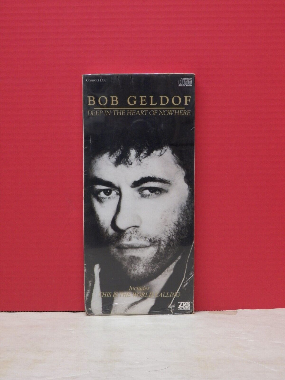 Sealed CD Longbox Bob Geldof Deep In The Heart Of Nowhere 1986 Atlantic 81687-2