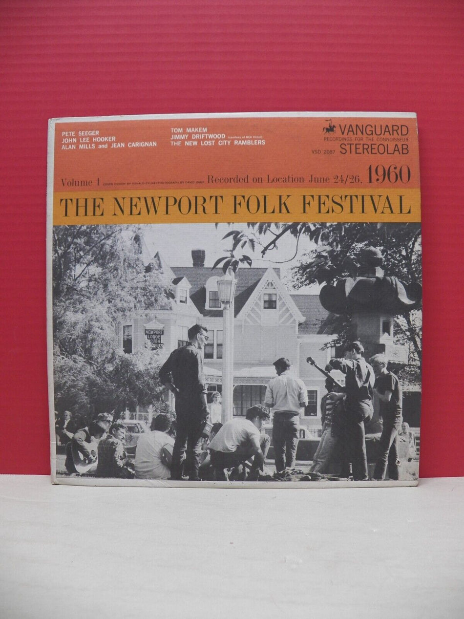 12" LP VG++/EX The Newport Folk Festival 1960 Volume 1 1960 Vanguard Stereo