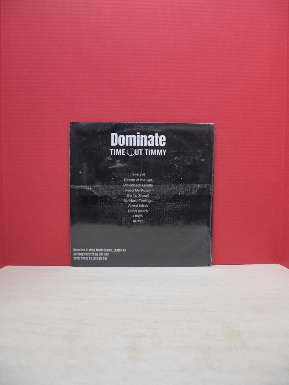 Sealed 12" LP Time Out Timmy Dominate 2019 Time Out Timmy