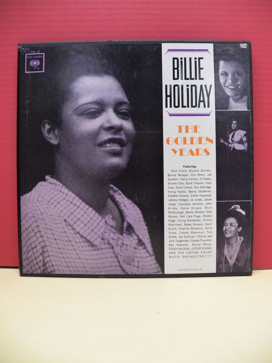 12" 3xLP Box Set NM- Billie Holiday The Golden Years 1967 Columbia Reissue Mono