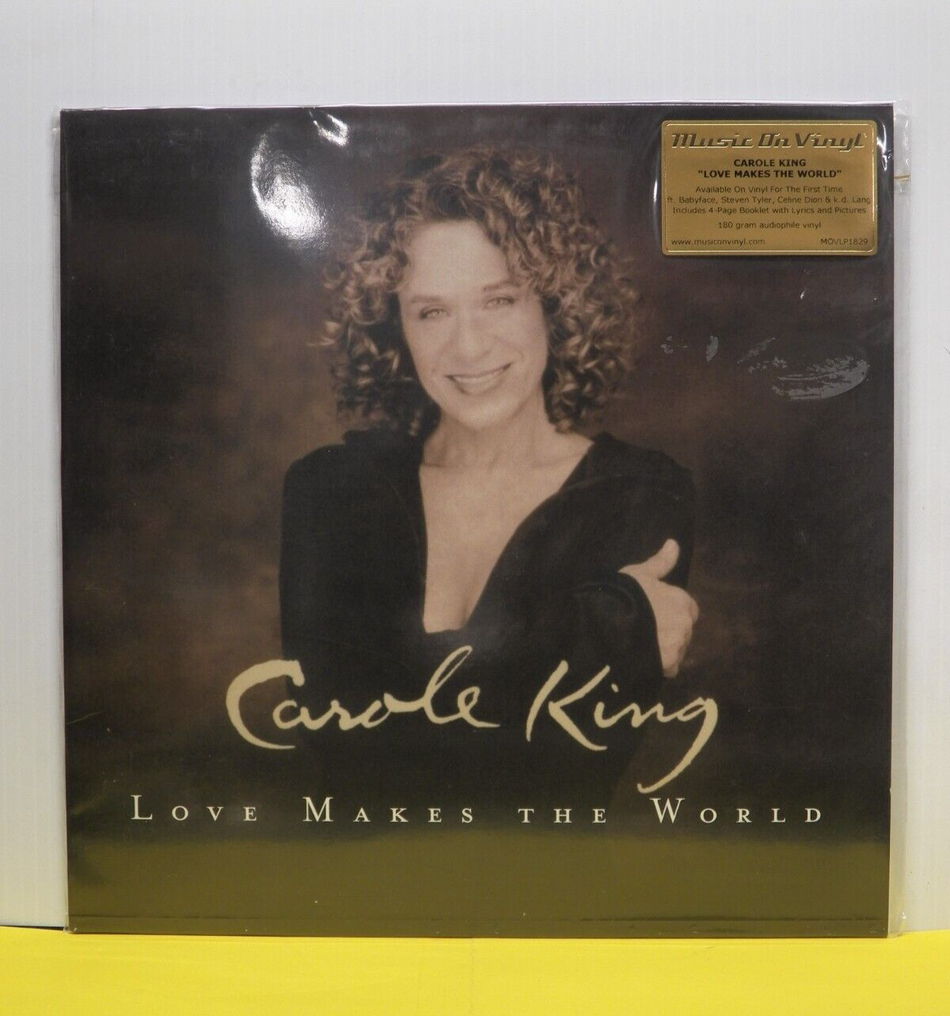 Sealed 12" LP Carole King Love Makes The World 2017 Music On Vinyl Reissue 180G