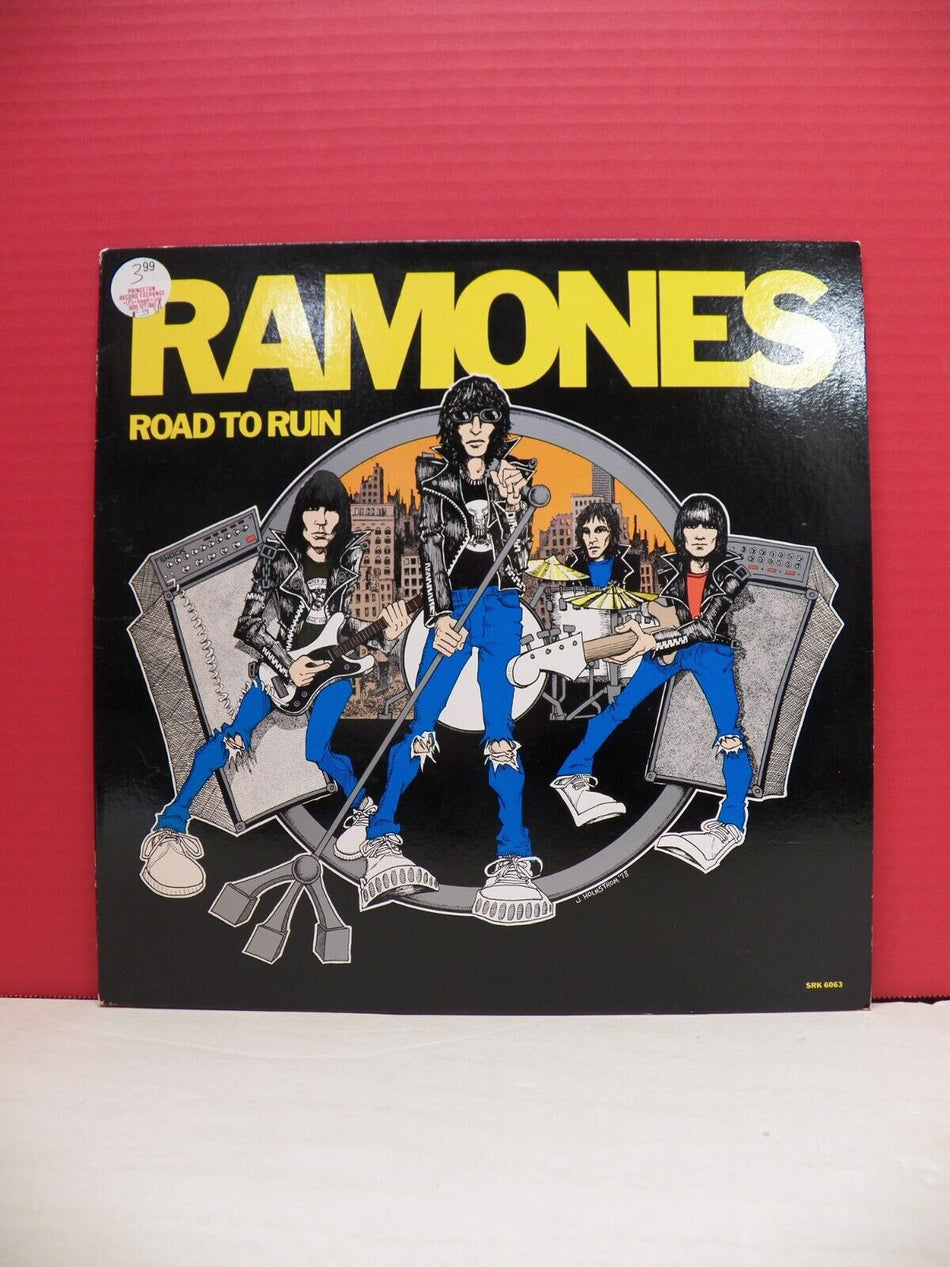 12" LP EX Ramones Road To Ruin 1978 Sire Records Stereo SRK 6063