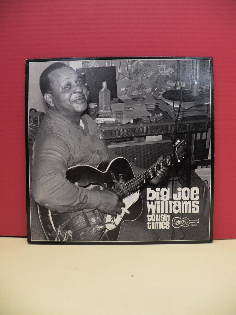 12" LP EX Big Joe Williams Tough Times Arhoolie Reissue F1002