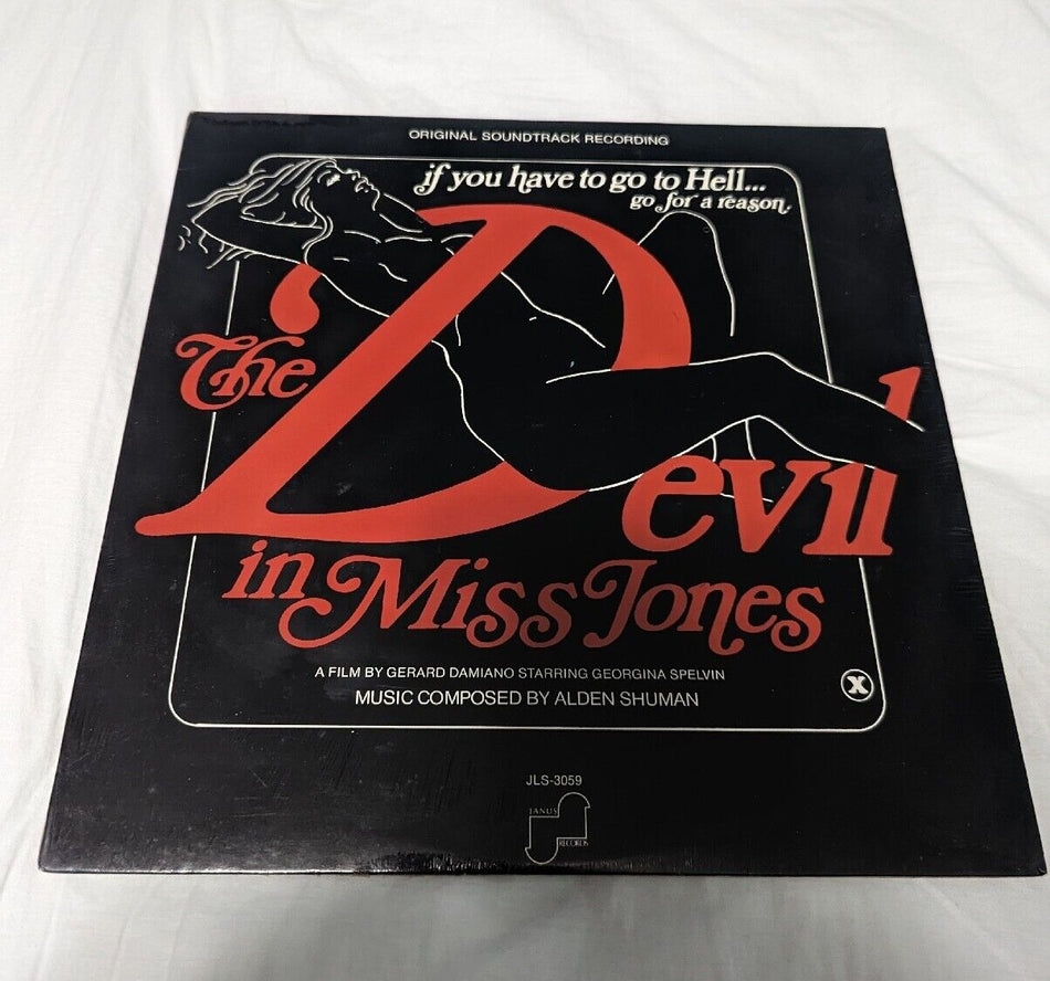 Sealed Vinyl Record LP The Devil In Miss Jones Soundtrack  JLS-3059 1973