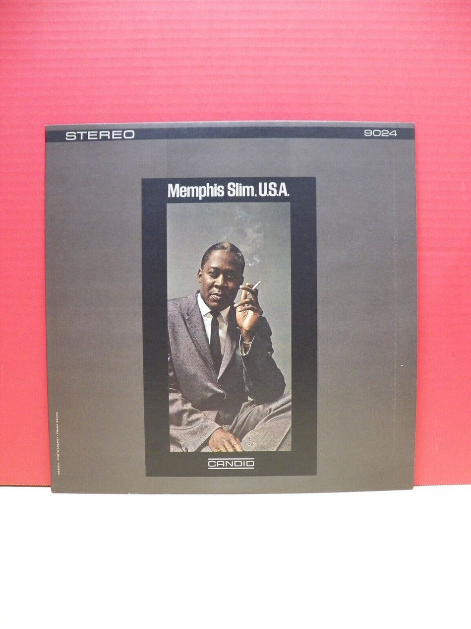 12" LP EX Memphis Slim Memphis Slim, U.S.A. 1961 Candid Stereo CJS 9024