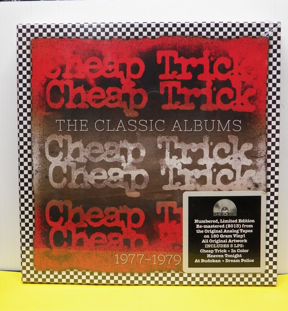 5xLP Box Set Cheap Trick The Classic Albums 1977-1979 2013 Epic RSD Ltd Ed No'd