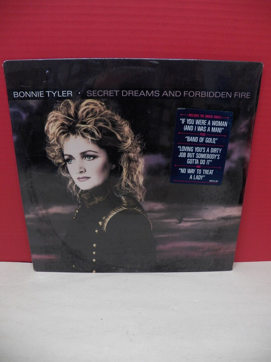 Sealed 12" LP Bonnie Tyler Secret Dreams And Forbidden Fire 1986 Columbia