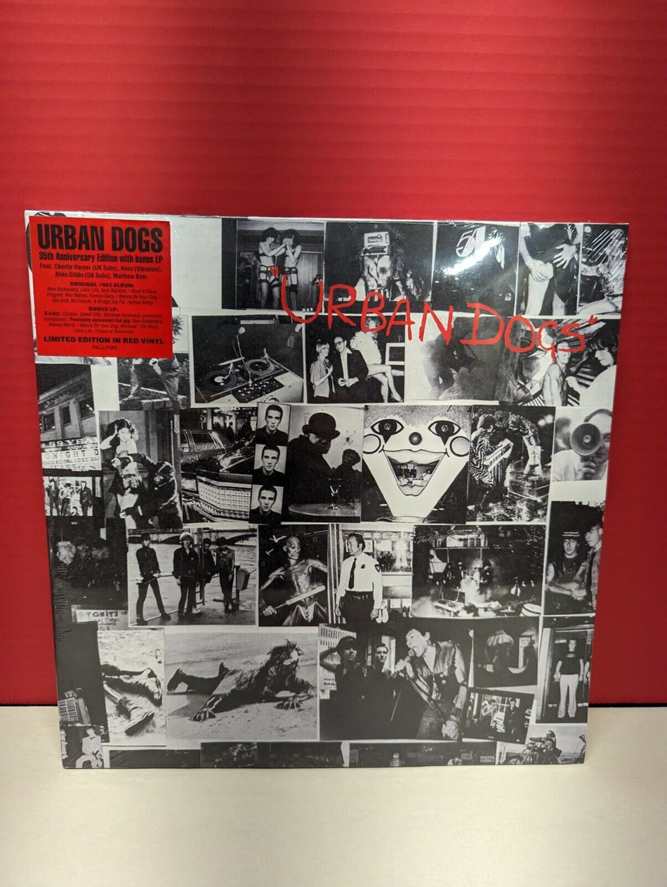 Sealed 12" 2xLP Urban Dogs Urban Dogs 2018 Fall Out RSD Reissue Ltd Ed Red