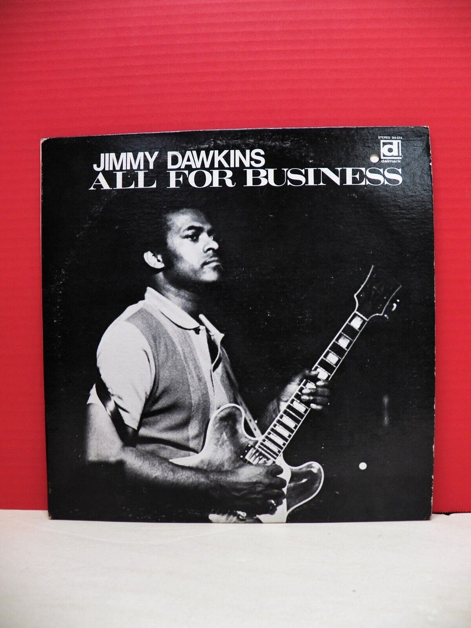 12" LP EX Jimmy Dawkins All For Business 1973 Delmark Stereo Promo DS-634