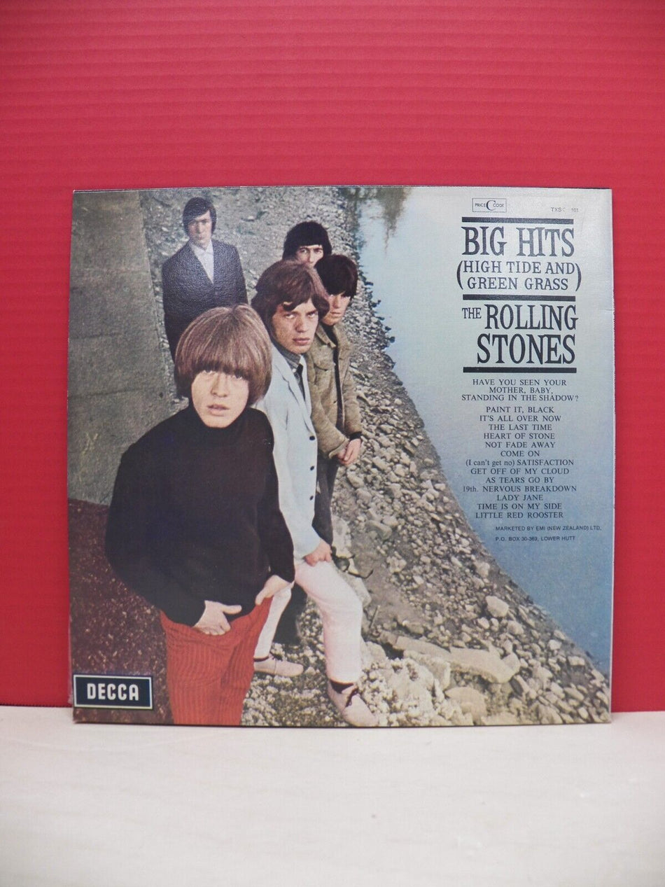 12" LP EX Rolling Stones Big Hits (High Tide & Green Grass) Decca NZ Reissue