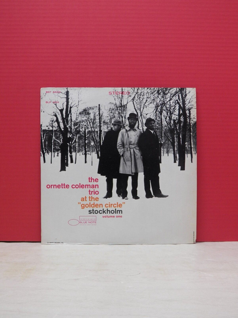 12" LP M- Ornette Coleman Trio At The Golden Circle Stockholm Vol 1 1979 Reissue