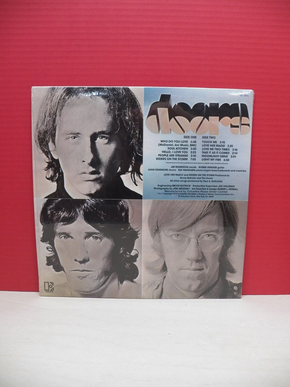 12" LP EX The Doors The Best Of The Doors Elektra Reissue Club Edition 6E 5035