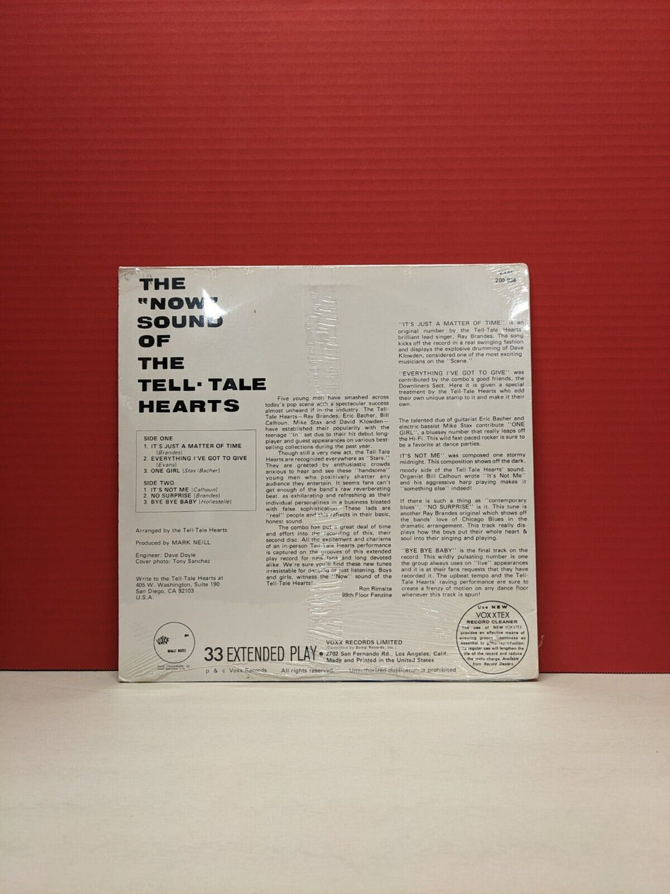 12" LP The Tell-Tale Hearts The "Now" Sound Of The Tell-Tale Hearts 1985 Voxx